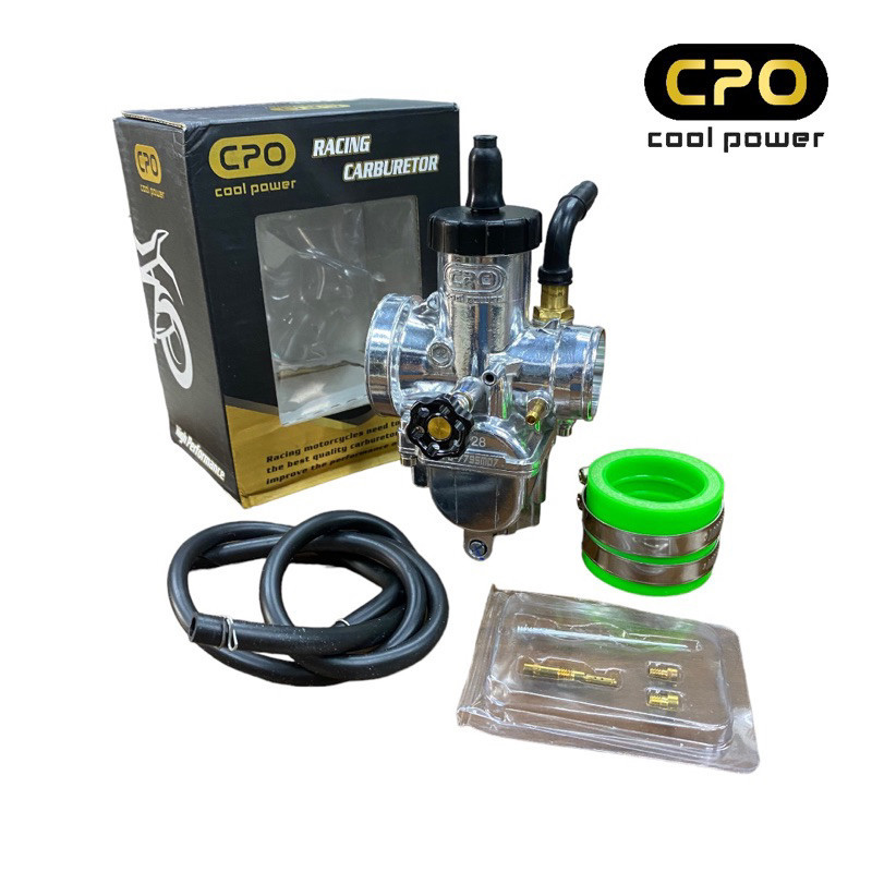 CPO COOL POWER KARBURATOR PE P  PE 28 30 CROME SKEP KUNINGAN ORIGINAL KARBU CPO | CTM RACING