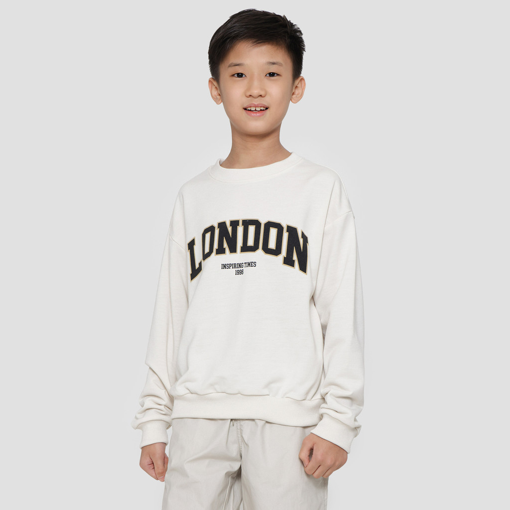 Nevada London Print Sweater Anak Laki-laki 122268752