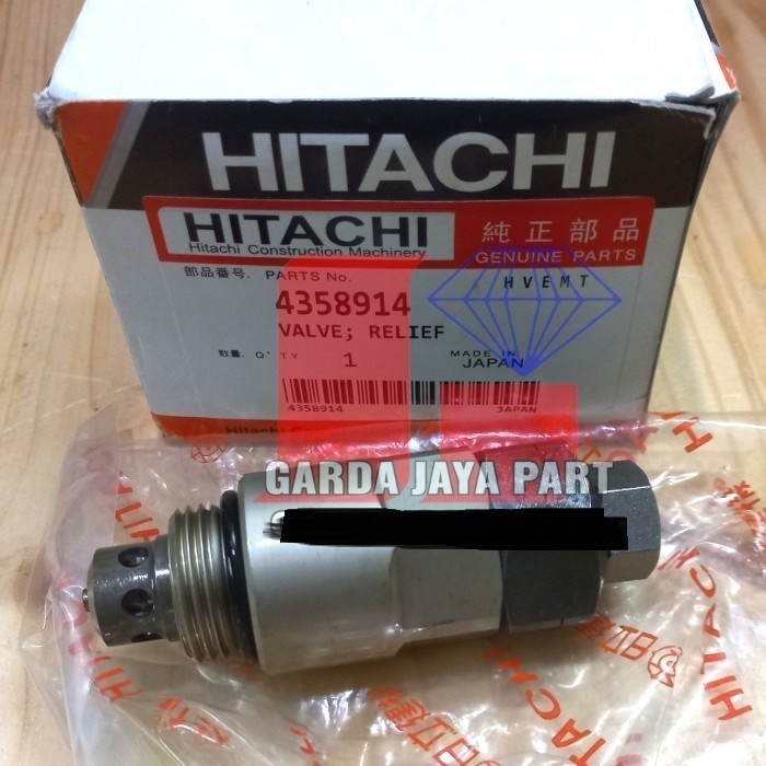 RELIEF VALVE HITACHI ZXS200 ZXS210 ZXS110 4358914