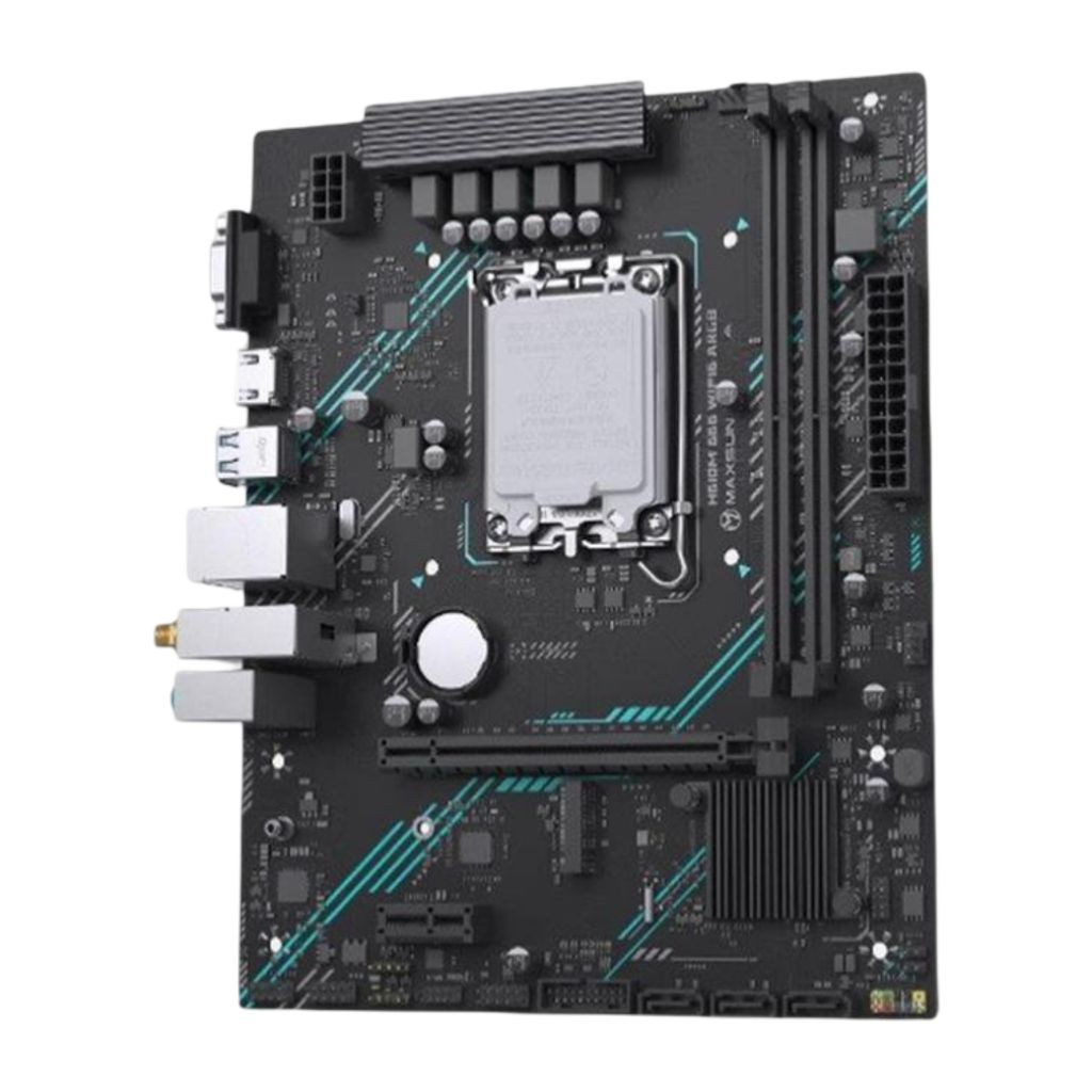 MAXSUN H610M 666 WIFI6 ARGB (LGA1700, H610, DDR4, USB3.2, SATA3)
