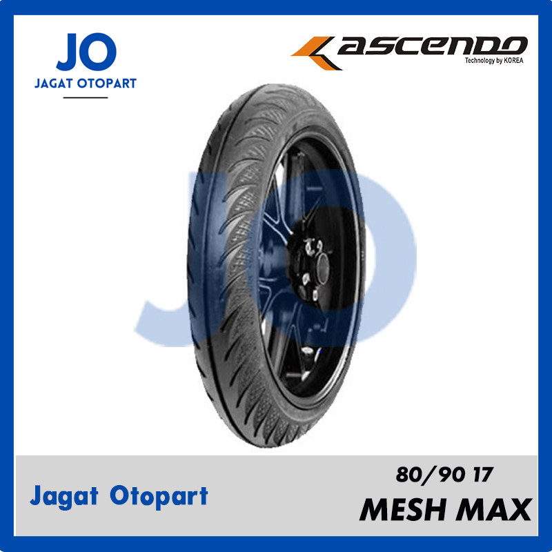 Ban motor bebek  Ascendo Mesh Max 80 90 17 Tubeless
