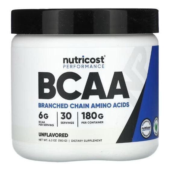 Nutricost Performance BCAA Branch Chain Amino Acid 30 Servings Unflavoured / Grape / Watermelon Prot