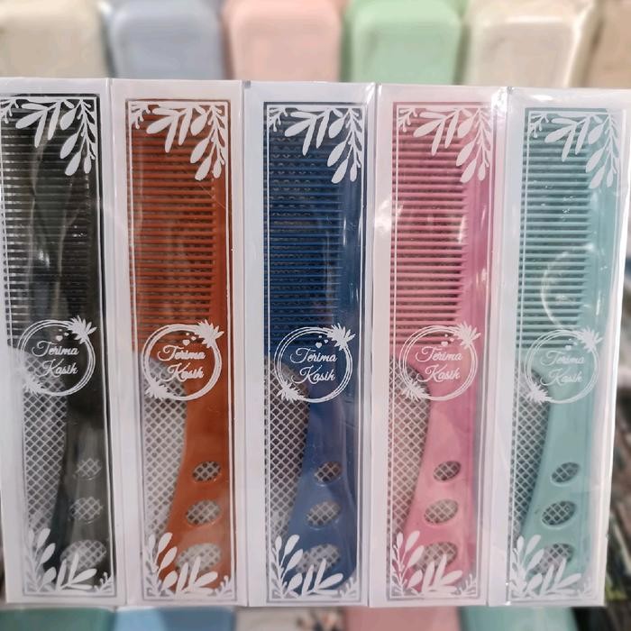 

(isi 50 pcs) Souvenir Sisir Kecil Kemas Mika - -, -