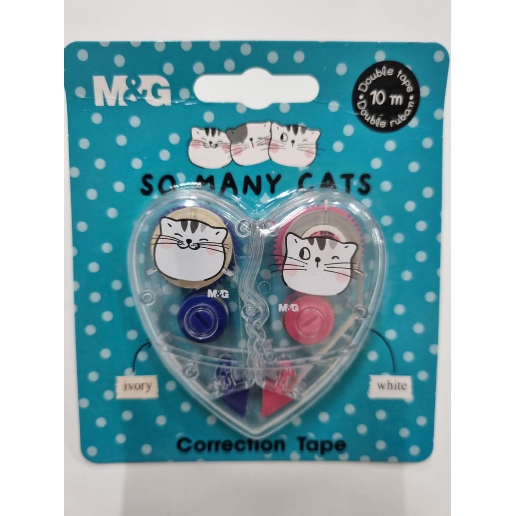 

Correction Tape M&G Heart Shape 2x5M SMC