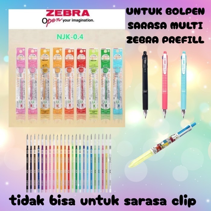

refill prefill sarasa
