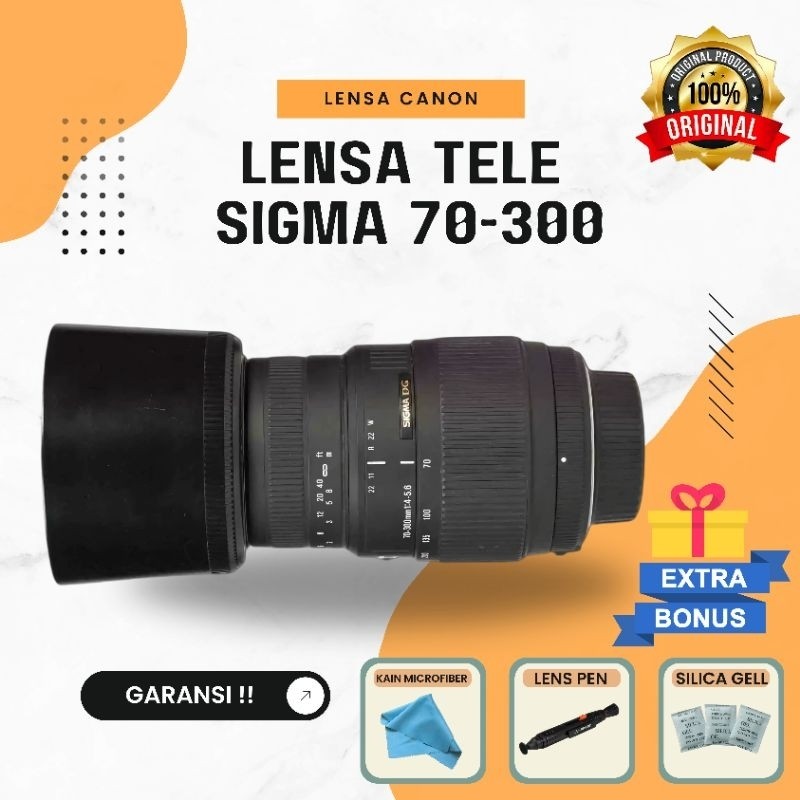 LENSA SIGMA 70-300 FOR CANON MULUS NOMINUSCO