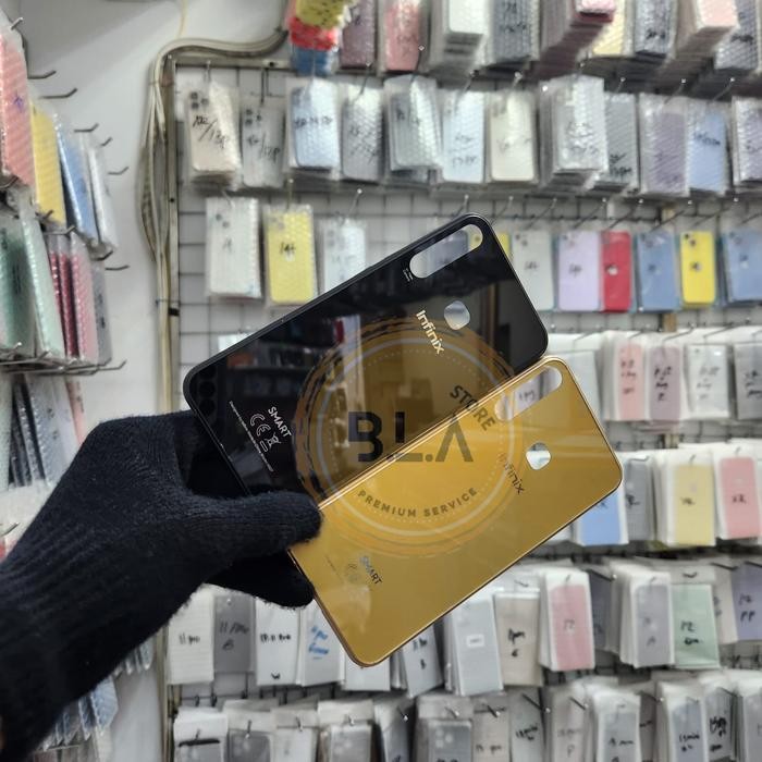 Promo Garansi BACKDOOR BACKCOVER TUTUP BELAKANG BATERAI CASING INFINIX SMART S3 PLUS - Gold