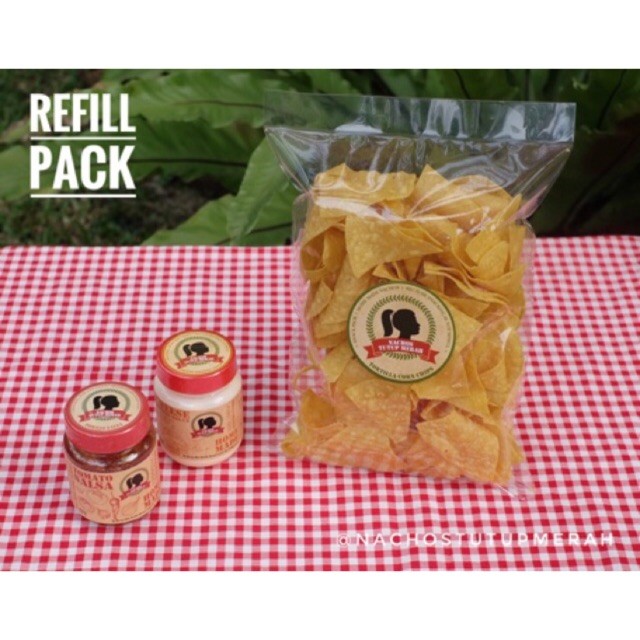 

Refill Pack Nachos Gluten Free Tanpa Pengawet