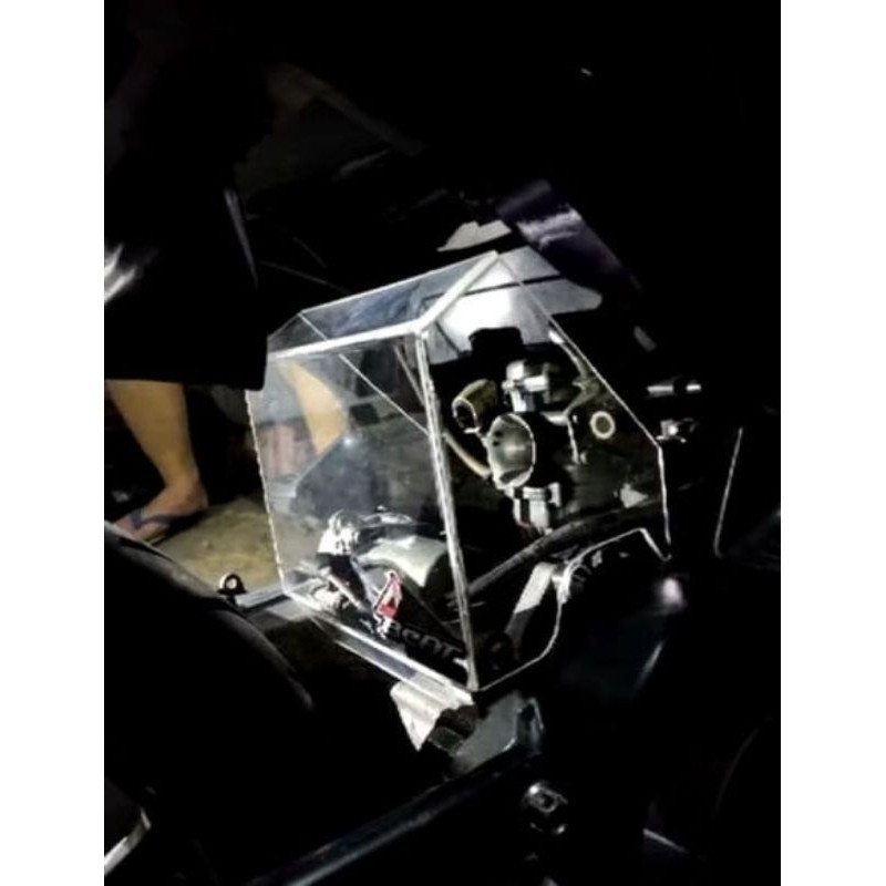 Tabokan Mika Akrilik 3mm – Beat Karbu / Scoopy Karbu – Modif Ringan