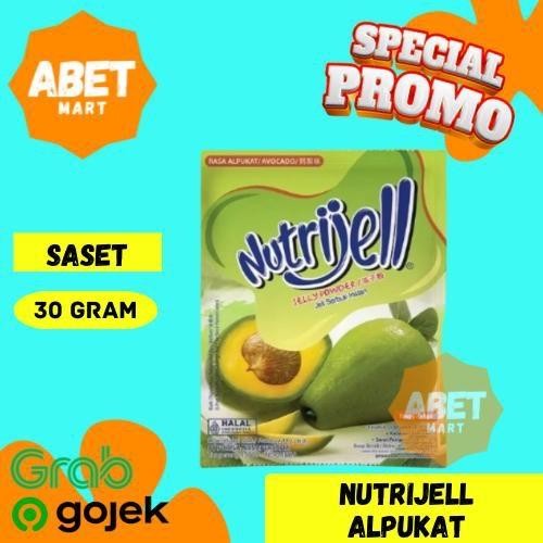 

Nutrijell Alpukat Saset 30Gr - Sachet 30 Gr Gram Nutrijel Nutri Jell Jelly Agar Ager Alpokat Avocado Pak Pcs Dus Hijau Pokat Puding Pudding