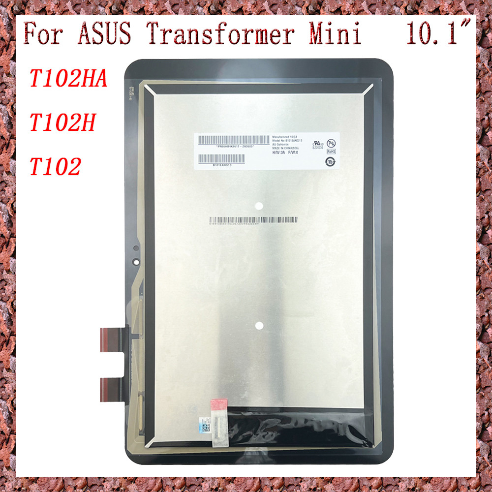 AAA For ASUS Transformer Mini T102HA T102H T102 HA 10.1" LCD Display Touch Screen Digitizer Glass As