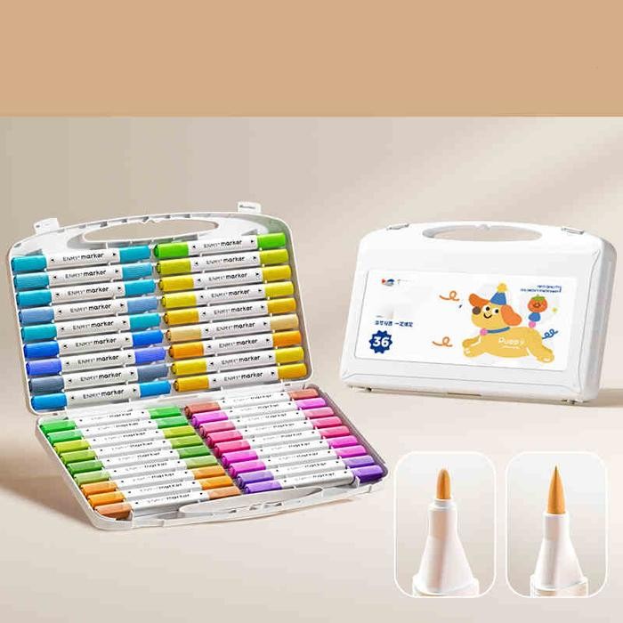 

【M-MT】SALE!!! drawing pen spidol untuk graffiti color box kecil Set Marker Akrilik 36/48/60/80 Warna yang Beragam dan Menarik untuk Seni - 36 warna