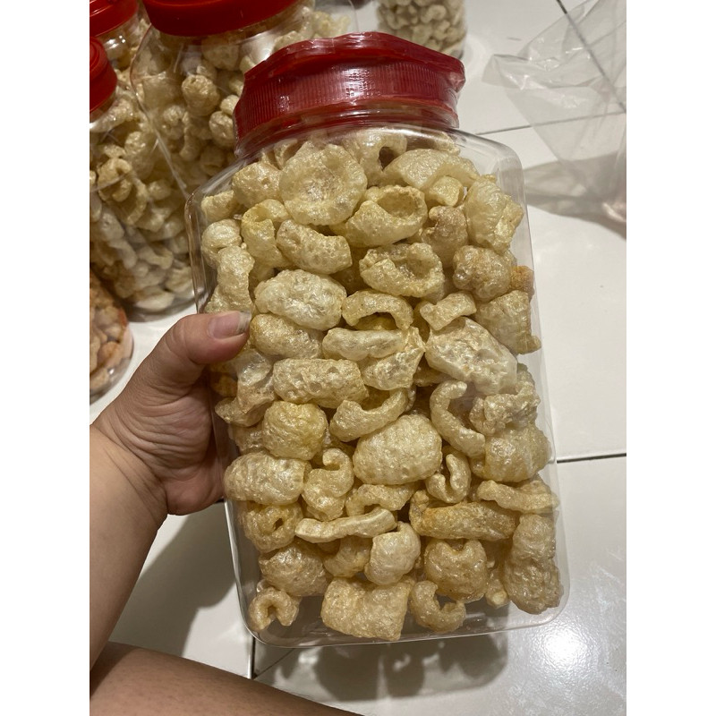 

Kerupuk Babi / Rambak / Kerupuk Kulit Babi 4 Liter