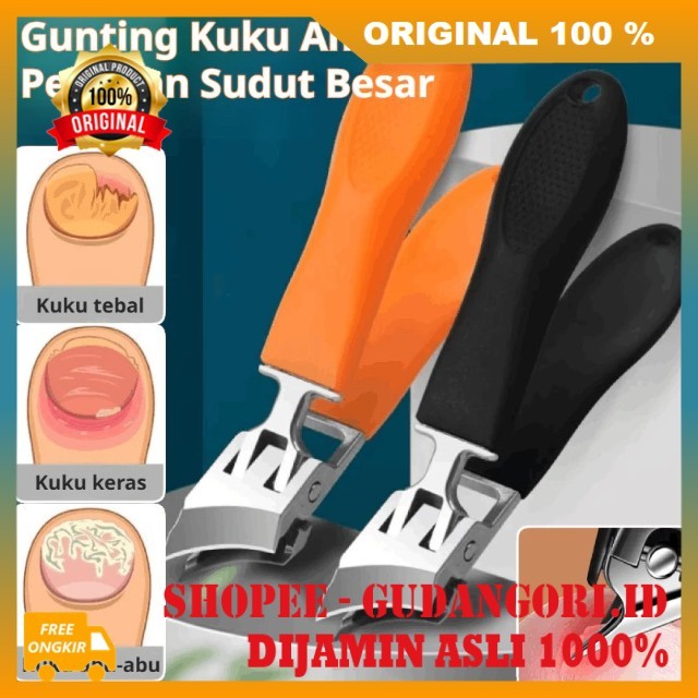 Gunting Kuku Miring Tajam Menicure Pedicure Gunting Kuku Cantengan Gunting Kuku Lancip ORIGINAL