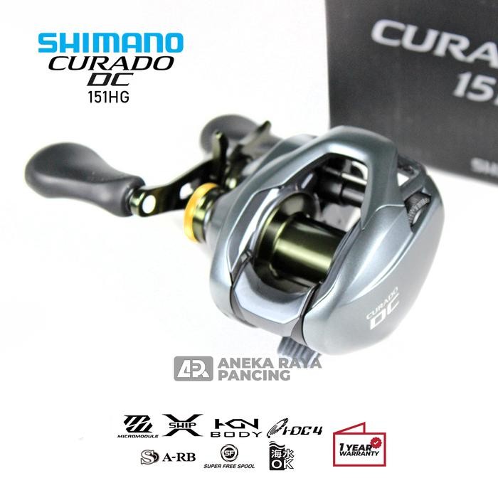 REEL BC SHIMANO CURADO DC 151XG/HG - HG