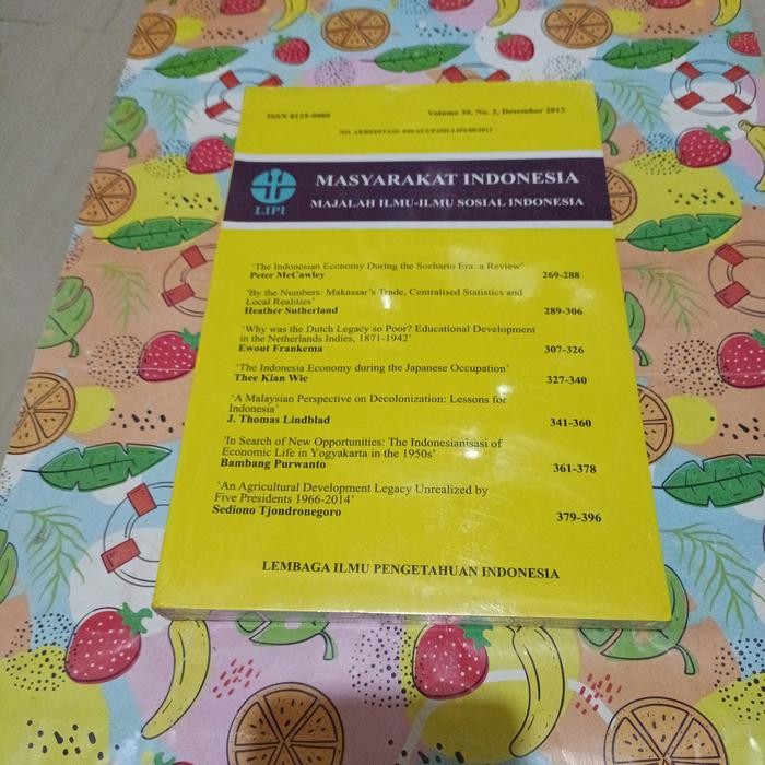 Buku Masyarakat Indonesia - majalah ilmu ilmu sosial Indonesia