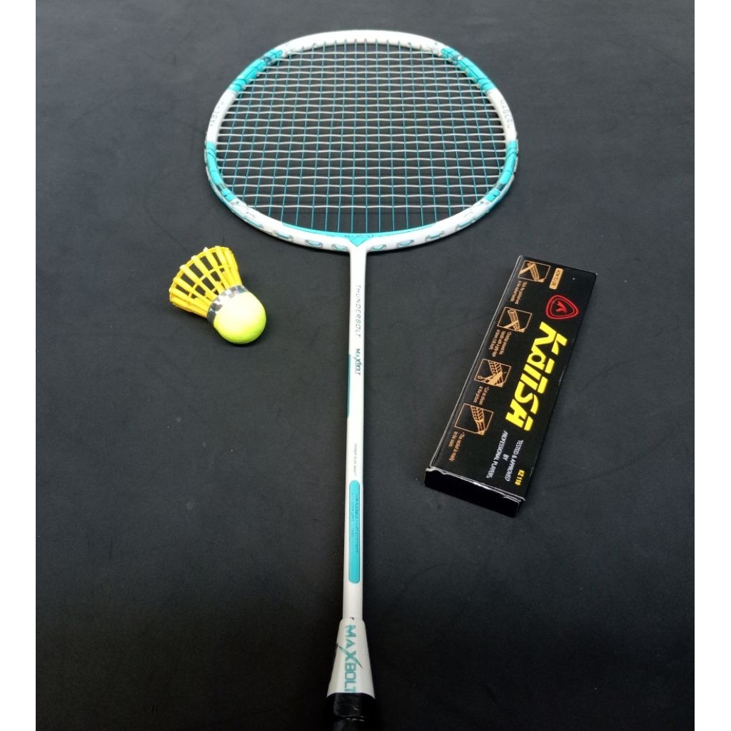 Raket badminton bulutangkis bekas second original maxbolt thunderboltCO