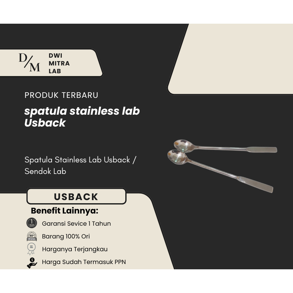 spatula stainless lab Usback