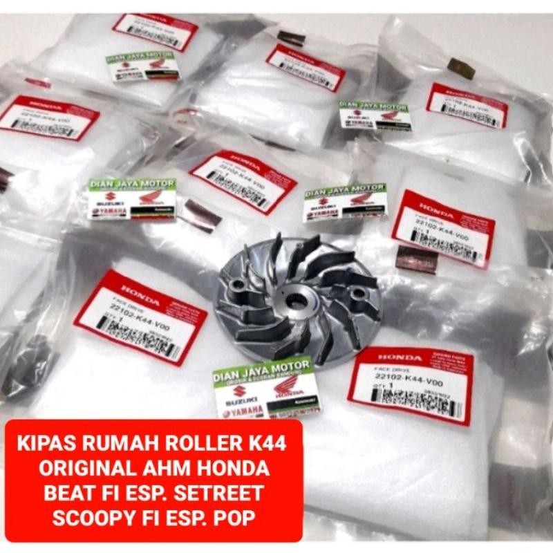 KIPAS RUMAH ROLLER BEAT FI KIPAS ROLLER BEAT POP K44 KIPAS PULLY BEAT fi ORIGINAL AHM 100%
