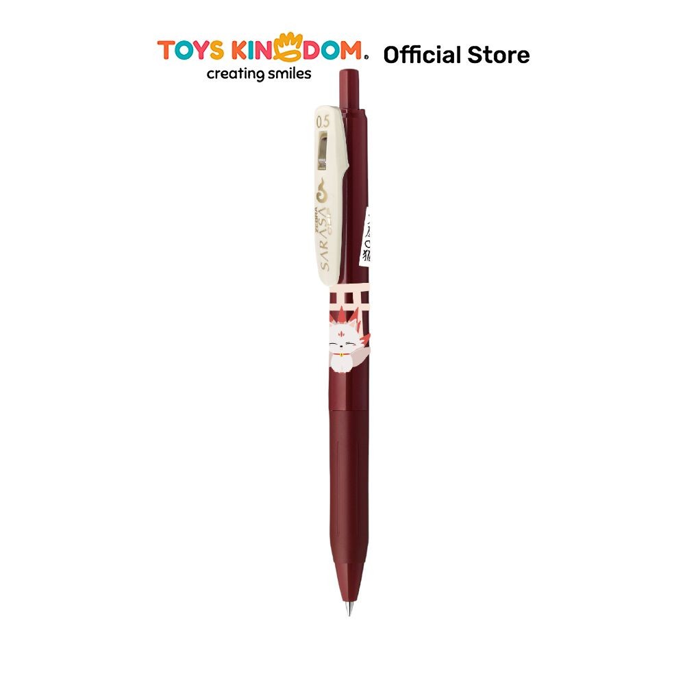 

Toys Kingdom Zebra 0.5 mm Sarasa Pulpen Gel Red Black Monster Vintage Clip Pena Ballpoint Pen Bolpoin Alat Tulis