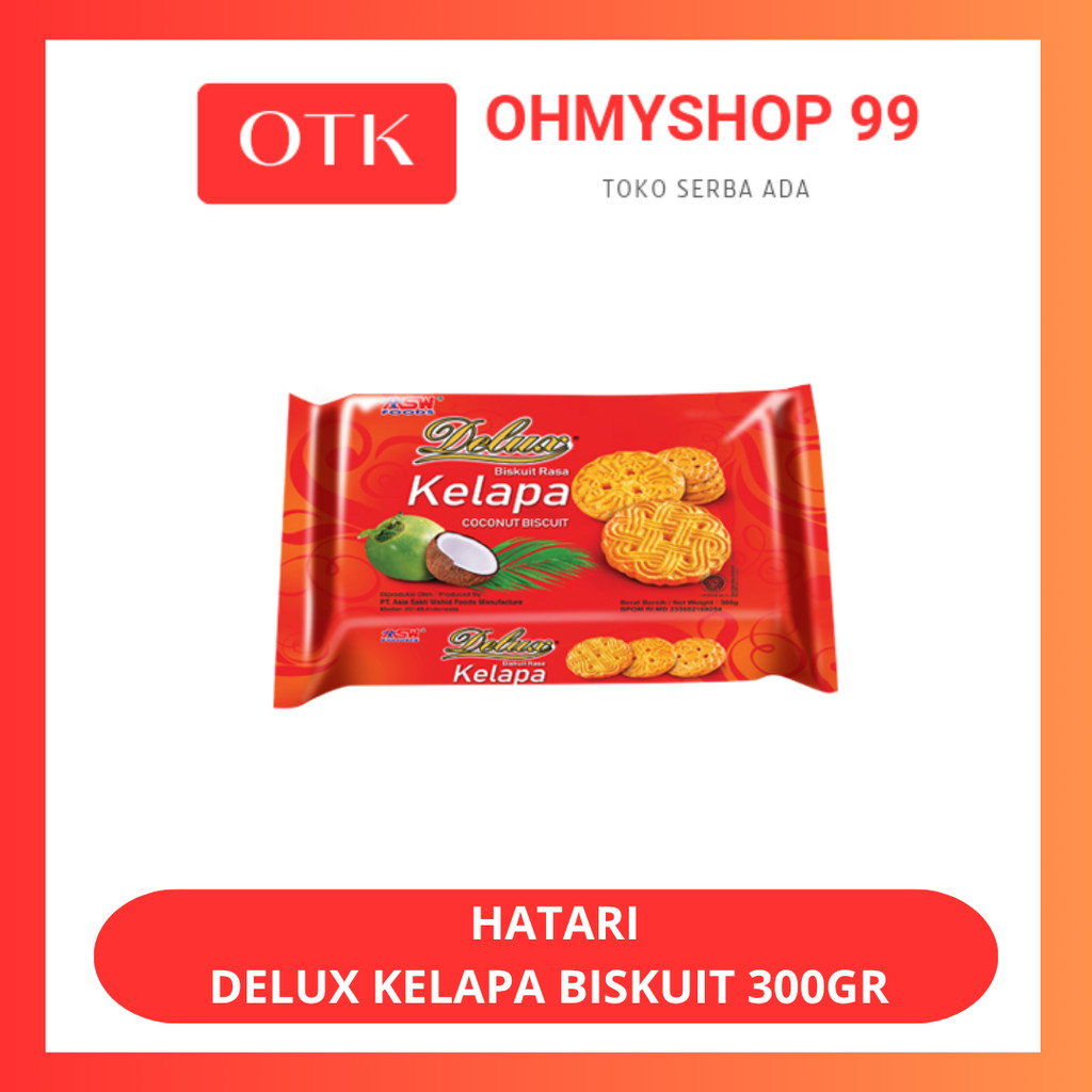 

HATARI Deluxe Biskuit Kelapa 300gr