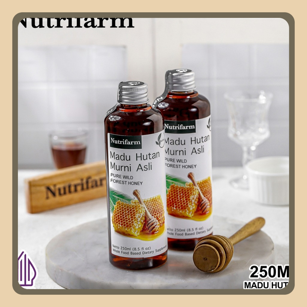 

Nutrifarm Madu Hutan Asli 250 Ml Kaya Antioksidan