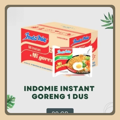 

INDOMIE GORENG SPC 80Gr 1 DUS MURAH !!