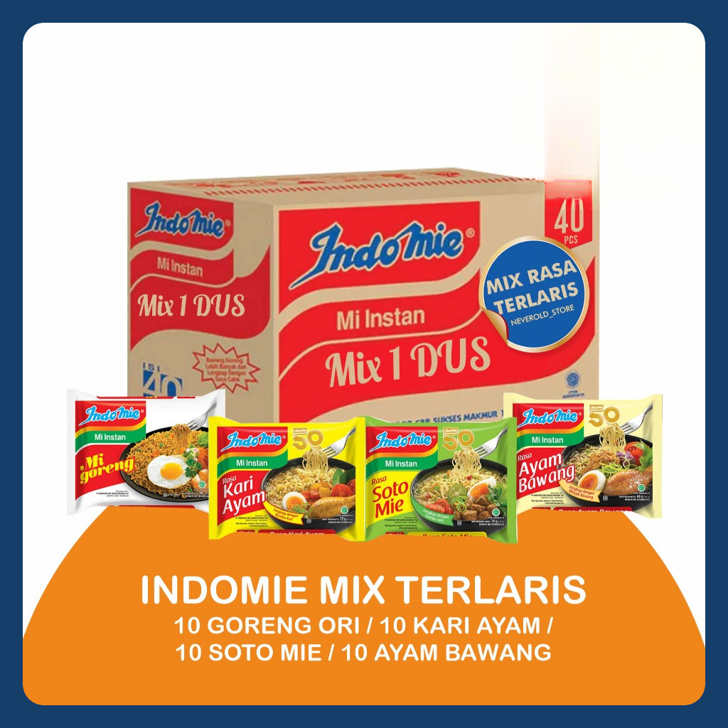 

INDOMIE 1 DUS - MIX TERLARIS