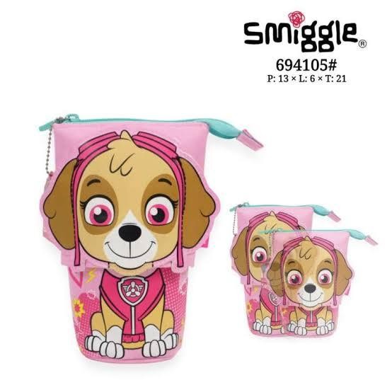 

Terlaris ~[BIG SALE] Kotak Pensil Smiggle Movin' Stand N' Slide 2 In 1 Pencil Case - stand skye