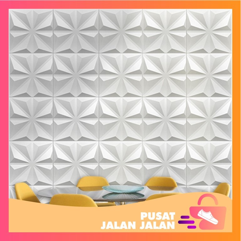 PJJ - H5430 Wallpanel PVC /  Wall Panel PVC 3D  / Wallpaper Dinding Dekorasi / WallPanel 3D Dinding 
