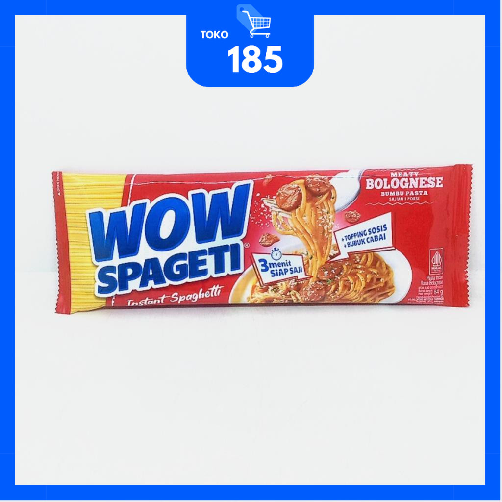 

WOW SPAGETI Meaty Bolognese 88 GR