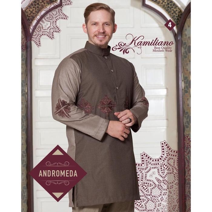 Kurta Kamiliano Pakistan Andromeda lengan pendek - 4, M