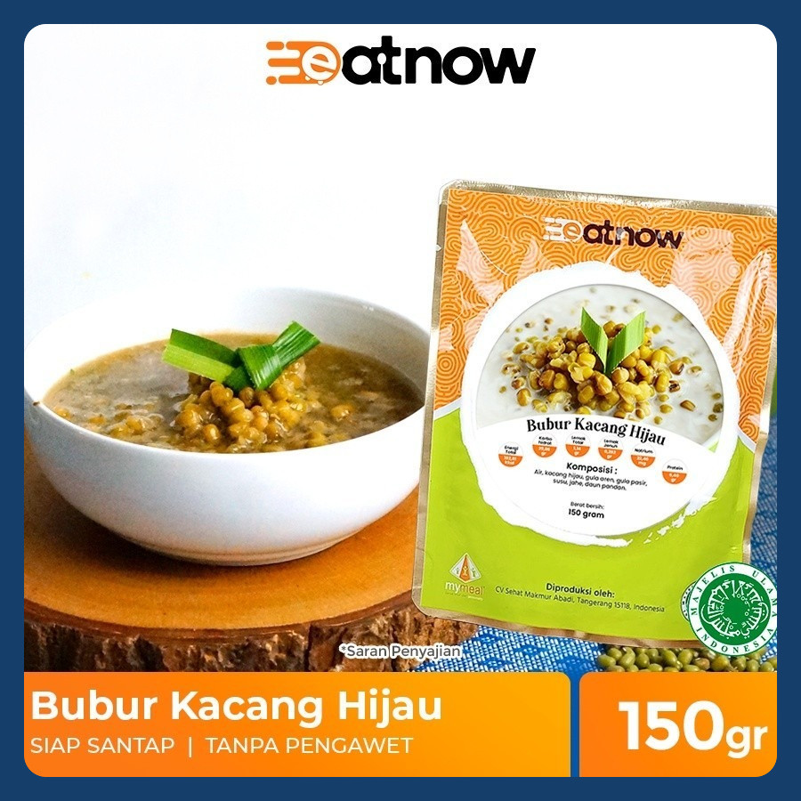 

EatNow Bubur Kacang - Merah - Hijau - Makanan Siap Saji - Makanan Instan