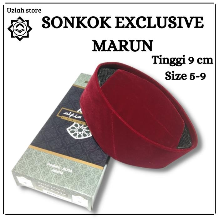 Peci Merah Marun / Kopiah / Songkok / Peci Betawi - 5