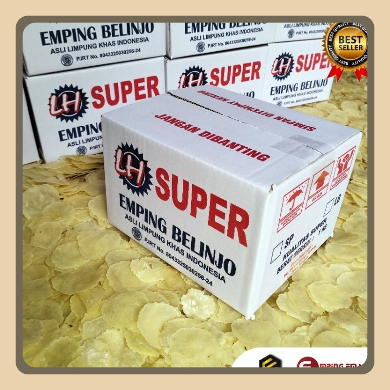 

Emping Melinjo Mentah Original Super Kering 1 Kg Kemasan Kardus || Super Quality Full Kering