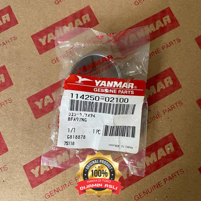 Main bearing Yanmar L40 114250-02100 Original DIJAMIN ASLI YANMAR