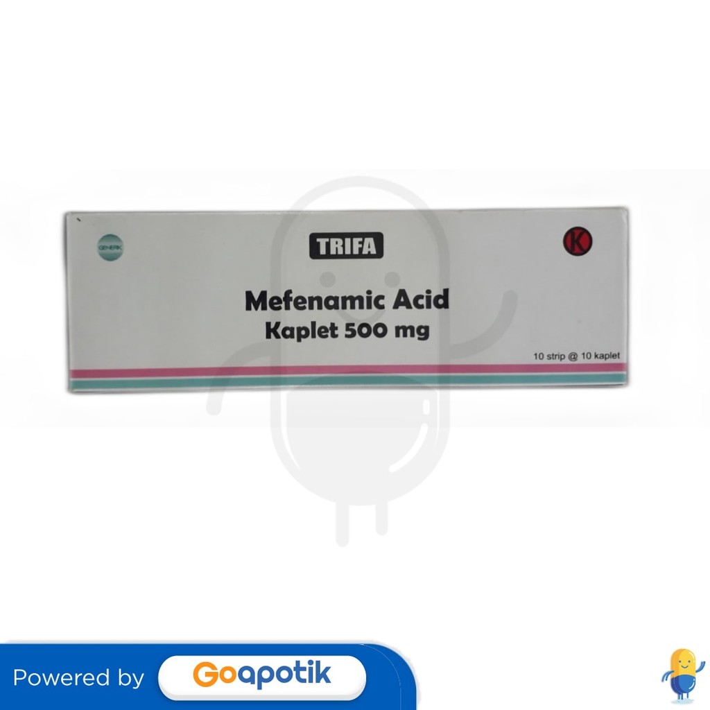 Mefenamic Acid Trifa 500 Mg Box 100 Tablet