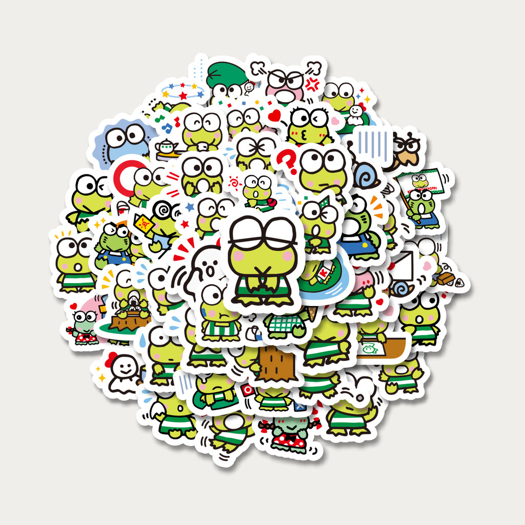

Sticker Pack Stiker Kartun Keroppi Versi 1 | Sticker TUMBLR | Stiker LAPTOP KOPER HELM