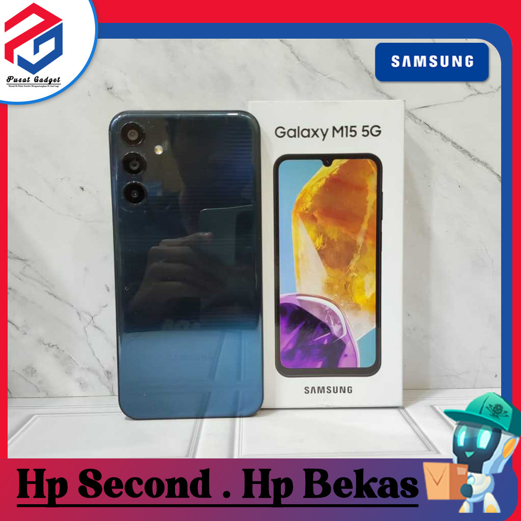 Samsung M15 5G Ram 6GB Rom 128GB Second Grade A