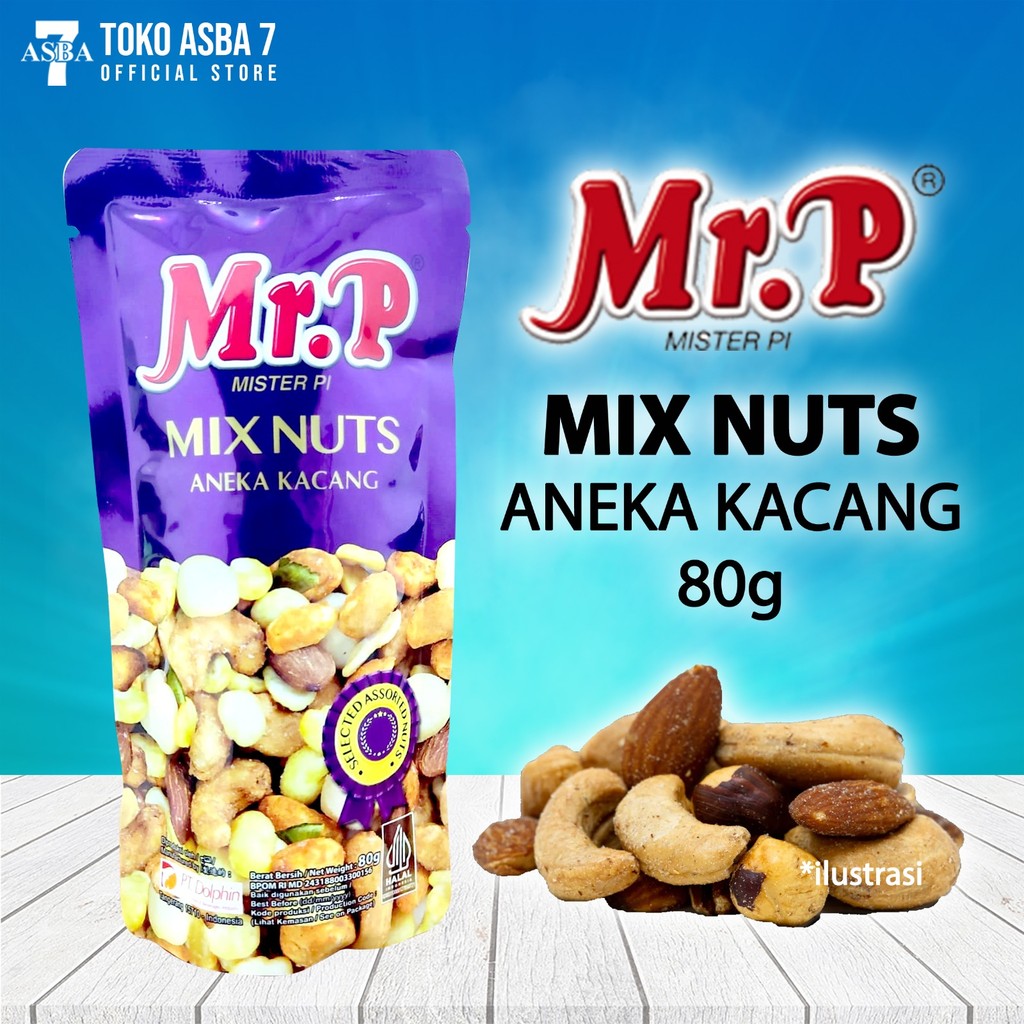 

MR P MIX NUTS 80G
