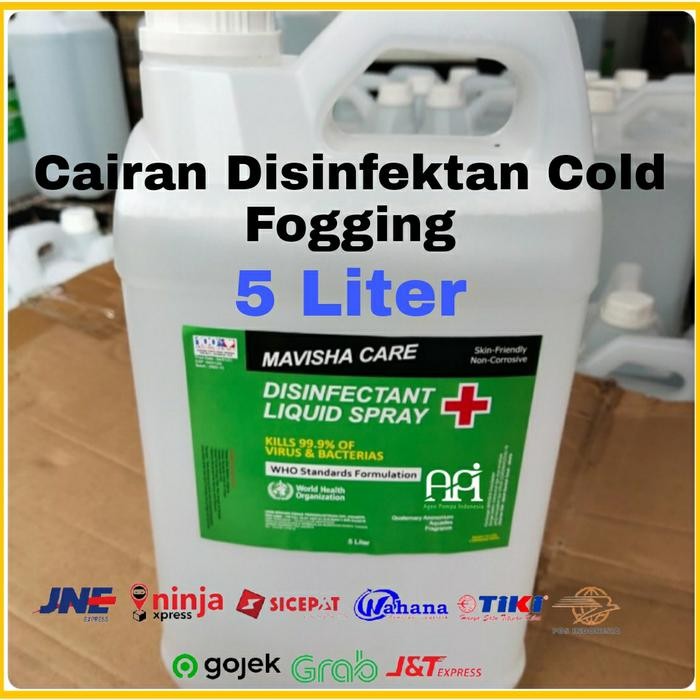 Cairan Disinfektan 5L - Cairan Desinfektan 5 Liter Pencegah Virus