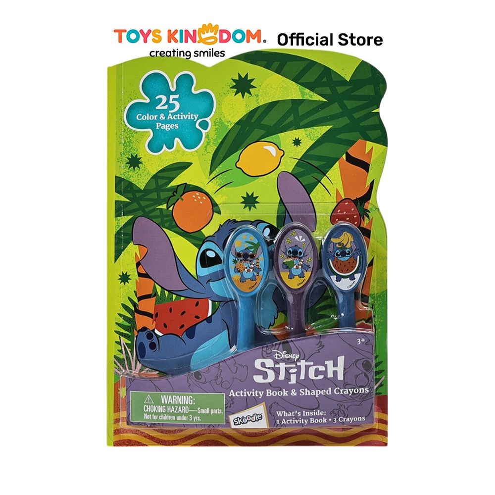

Toys Kingdom Red Ridge Set Activity Book & Shaped Crayon Stitch - Mix Seni Gambar Buku Mewarnai Anak Kids Coloring Book Colouring Book