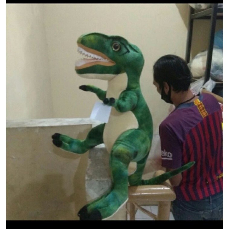 BONEKA DINOSAURUS TREX JUMBO, BONEKA BROTOSAURUS JUMBO 21'