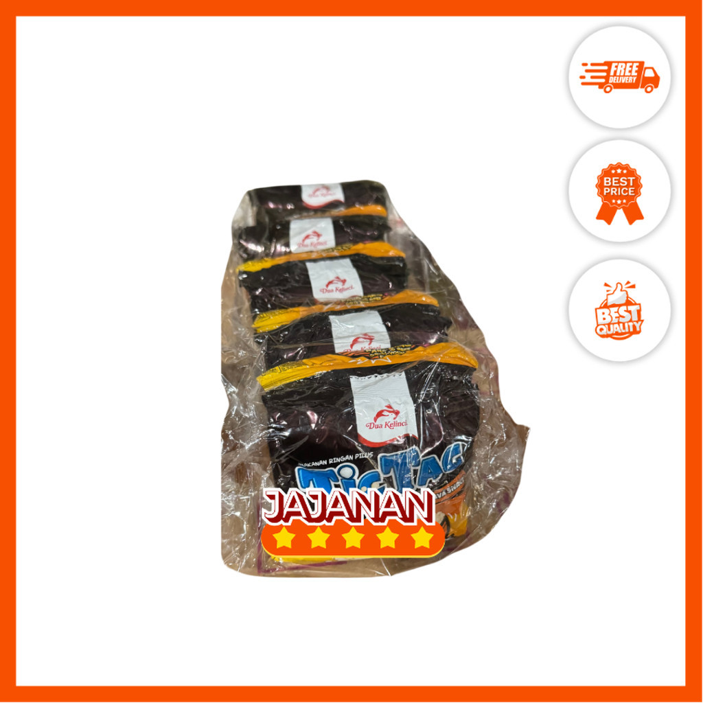 

Pilus TicTac Rasa Sapi Panggang Dua Kelinci 1 Renceng Isi 10pcs x 18gr Jajanan Termurah