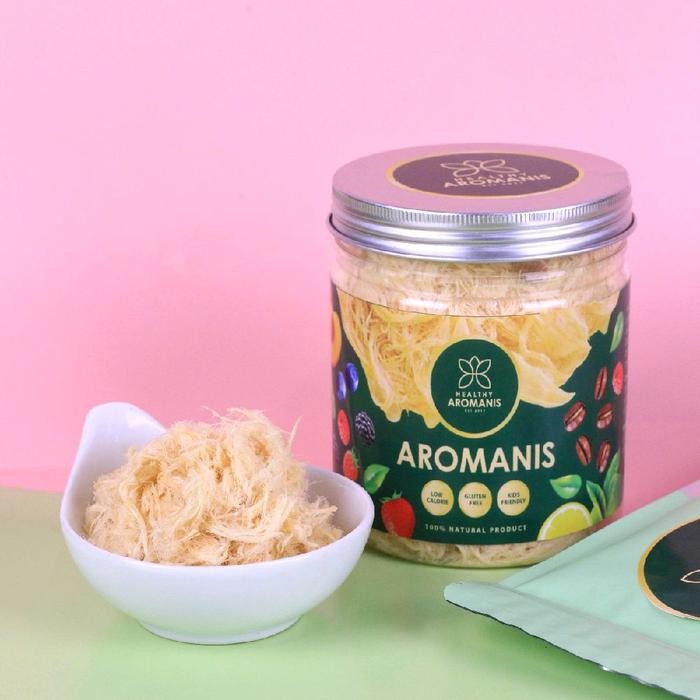 

1 Toples Snack Arumanis/Gulali/Cotton Candy/Hair Floss Rendah Kalori - Lemonade Terlaris