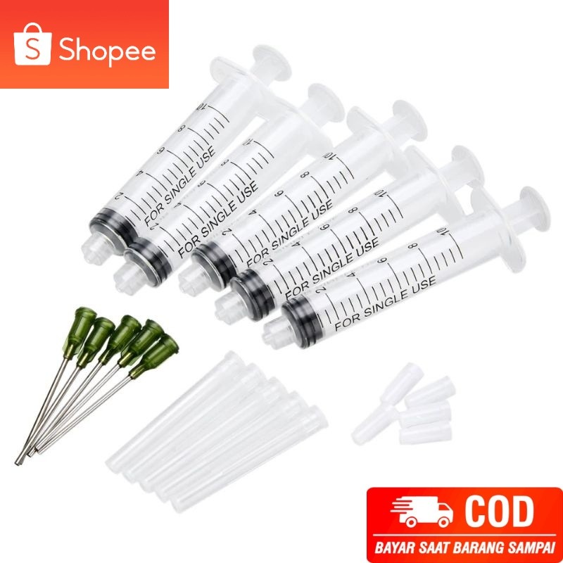 

[KJ] suntikan plastik 20ml printer refill parfum Syring Jarum Suntik Plastik Jarum Suntik Steril Injector Ink Cartridge Nutrisi Pengukuran Sampel Kucing Makan Aksesoris Termurah