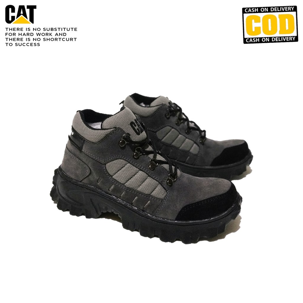 D9 SEPATU CATERPILLAR SAFETY SEPTY UJUNG BESI PRIA
