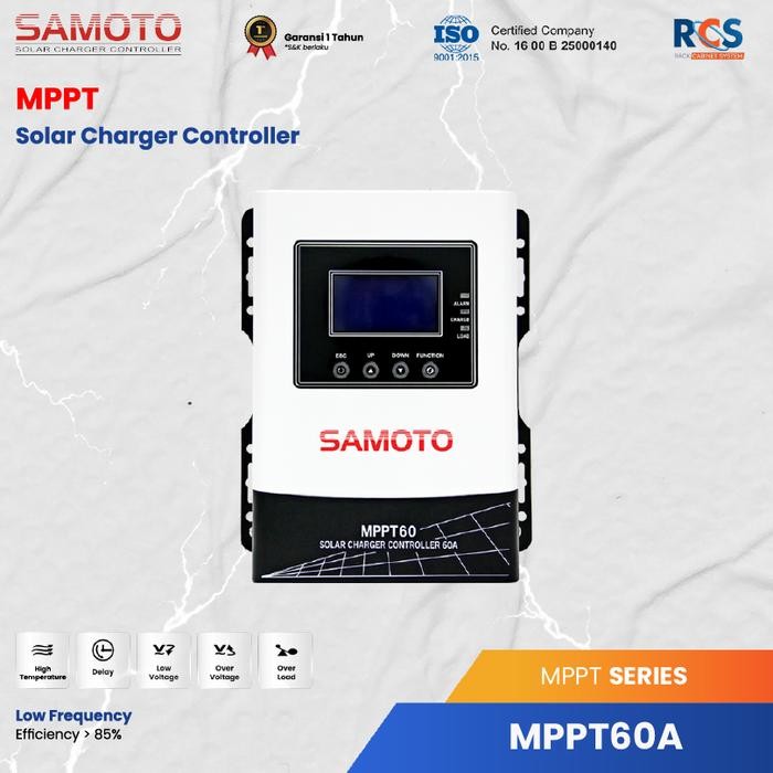Charger Solar Panel Controller Panel Surya MPPT 60A Tenaga Surya