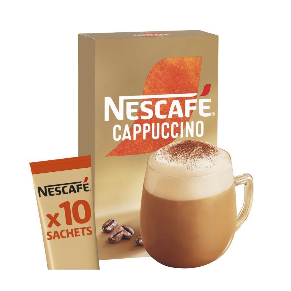 

Nescafe Cappuccino Coffee Sachets | 10 Pack Australia
