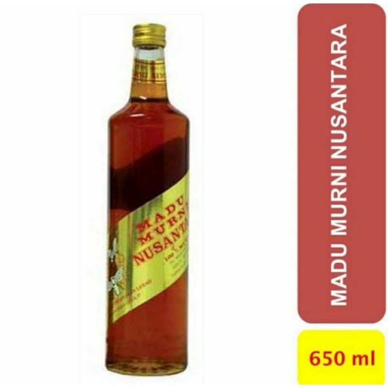 

Madu Murni Nusantara kemasan 650 ml Botol